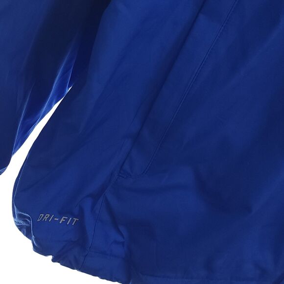 Vintage Nike Windbreaker Jacket Mens XL Blue White Swoosh Vented Sportswear - Picture 6 of 16